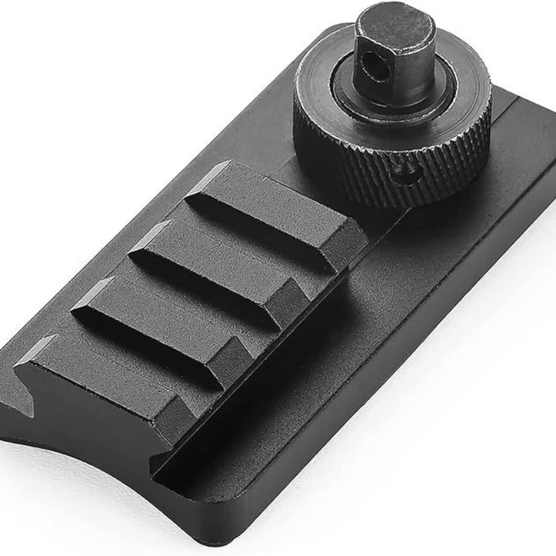 Bipod Rifle Mount - محول سكة بيكاتيني دوار للحمالة مع