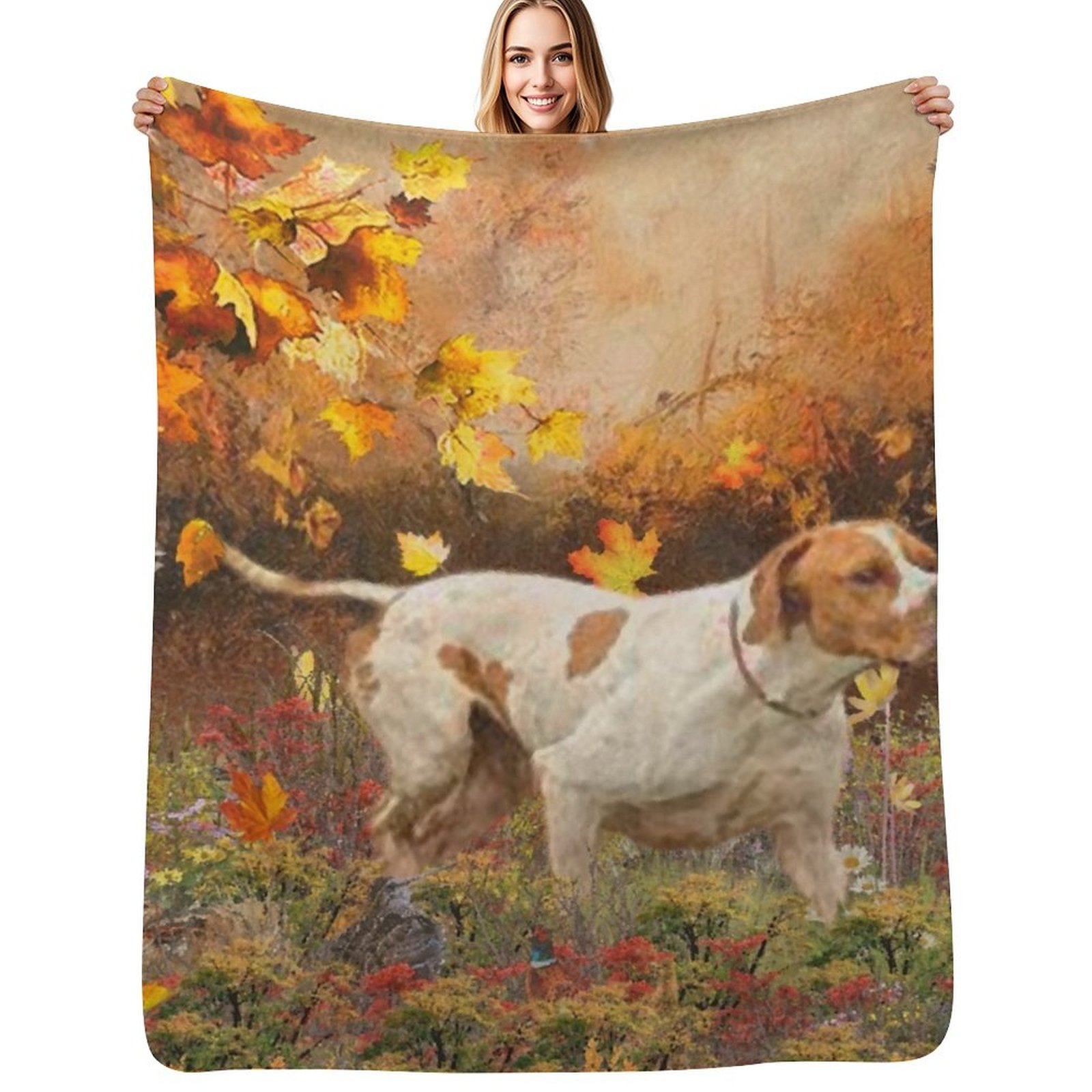 Outdoor Hunting Blanket - بطانية إنجليش بوينتر هونتس قابلة للطي،