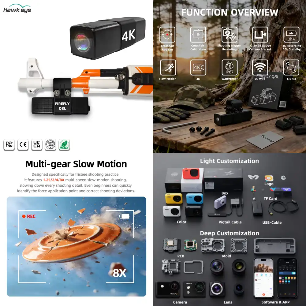 Outdoor Hunting Camera Wireless - كاميرا صيد OEM بدقة 4K طراز