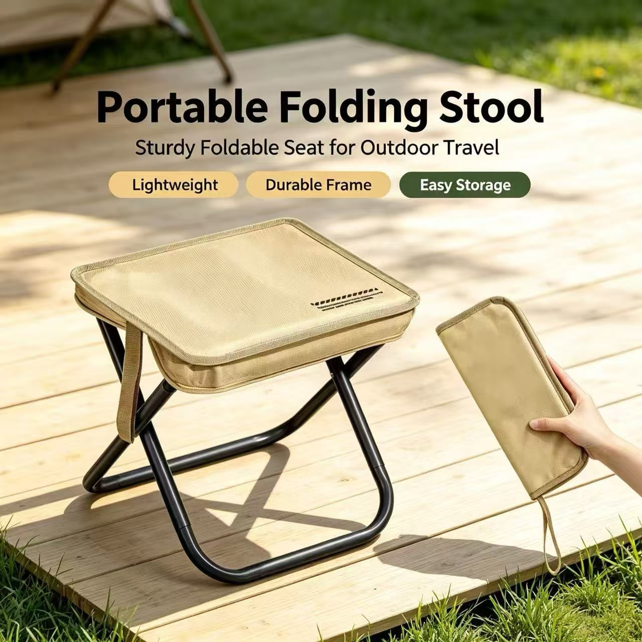 Outdoor Hunting Chair - مقعد ماجزا المحمول القابل للطي خفيف