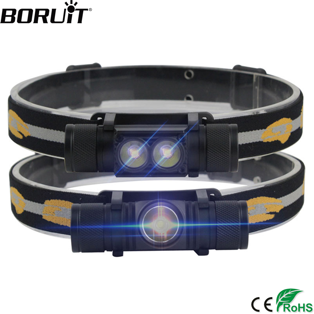 Outdoor Hunting Bike - BORUiT LED كشافات صغيرة عالية الطاقة