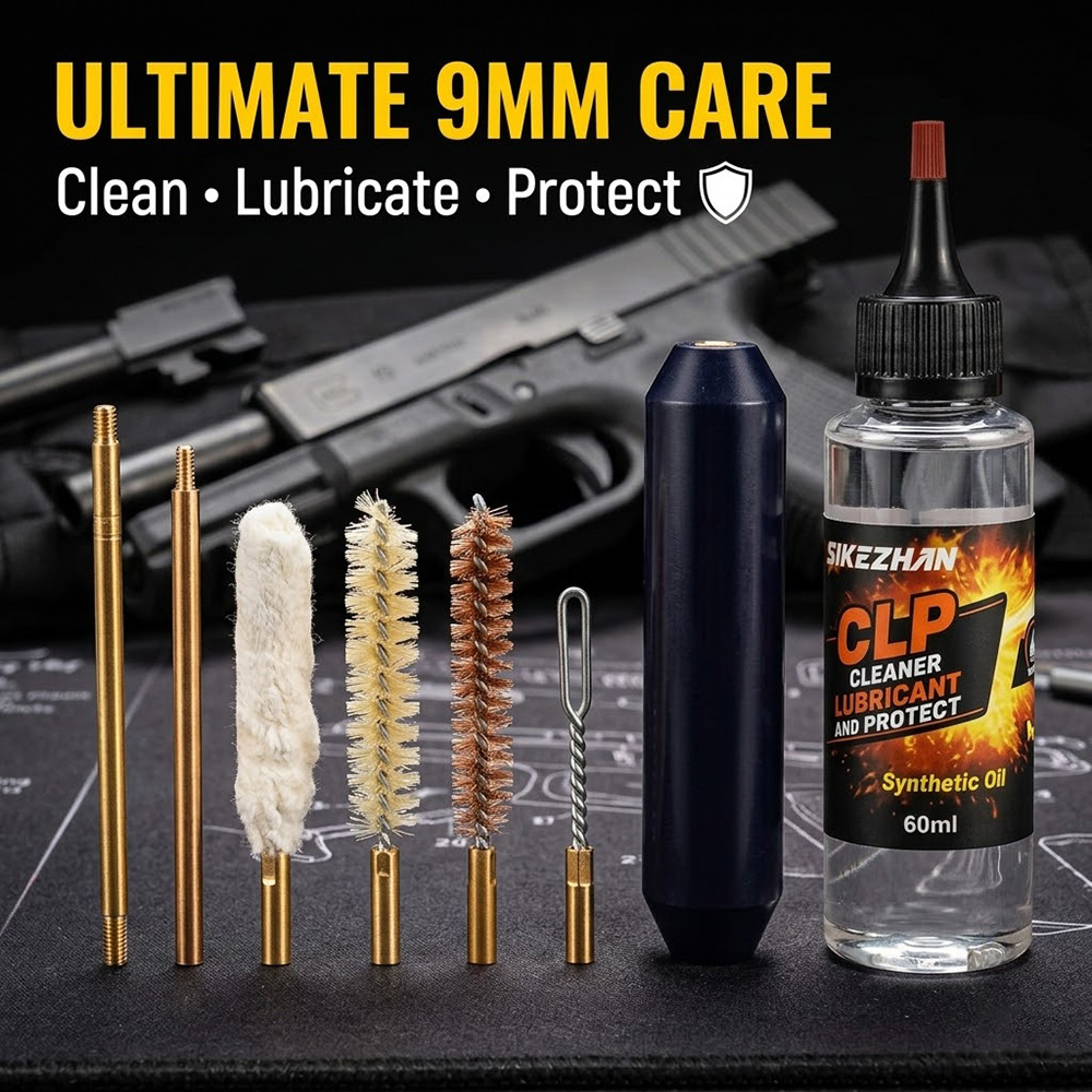 Gun Cleaning Rod - طقم تنظيف مسدس 9 مم و