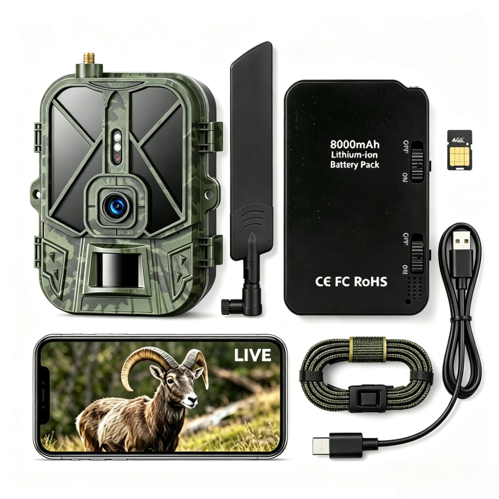كاميرا صيد خارجية 4G بدقة 120  - مراجعة Hunting Outdoor Shows وسعره