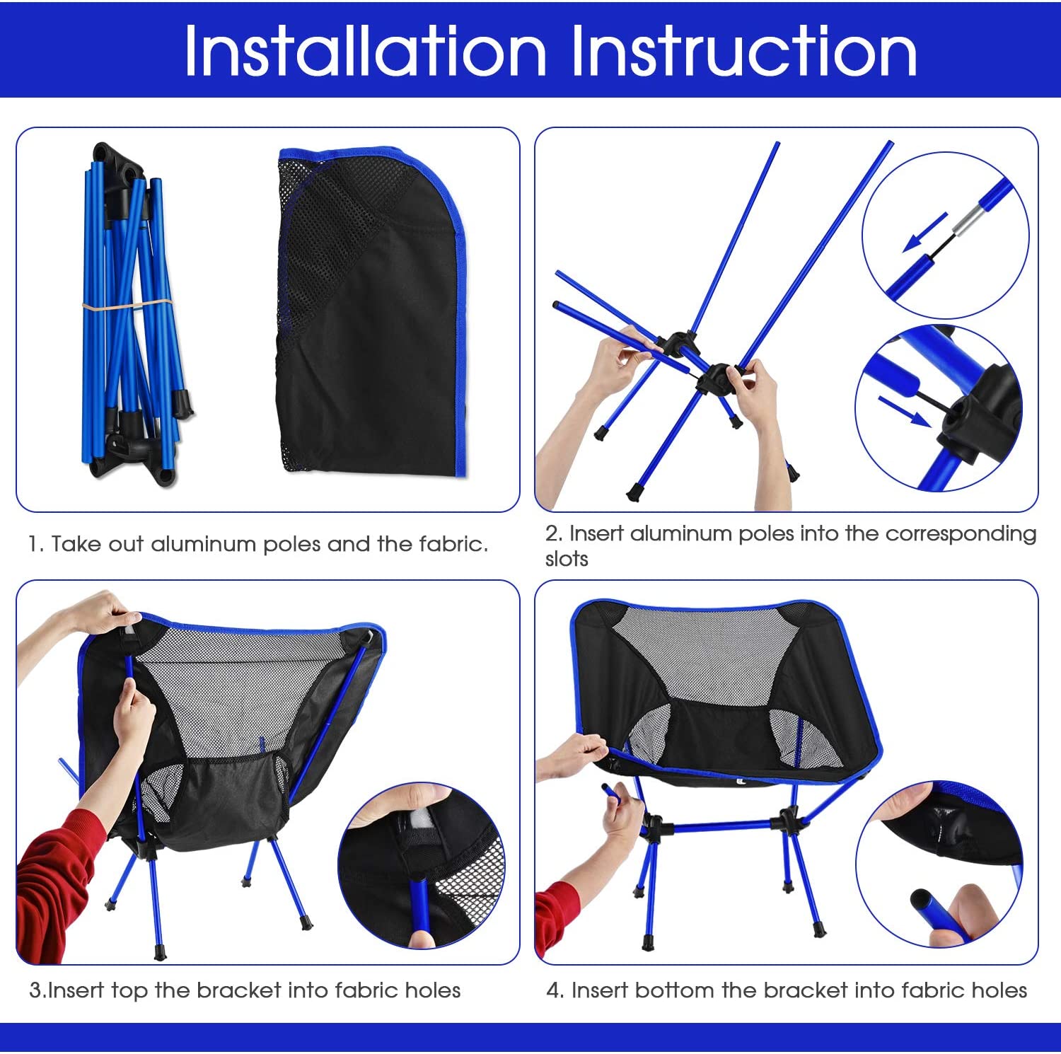 كرسي قابل للطي خفيف الوزن وقاب - مراجعة Outdoor Hunting Chair وسعره