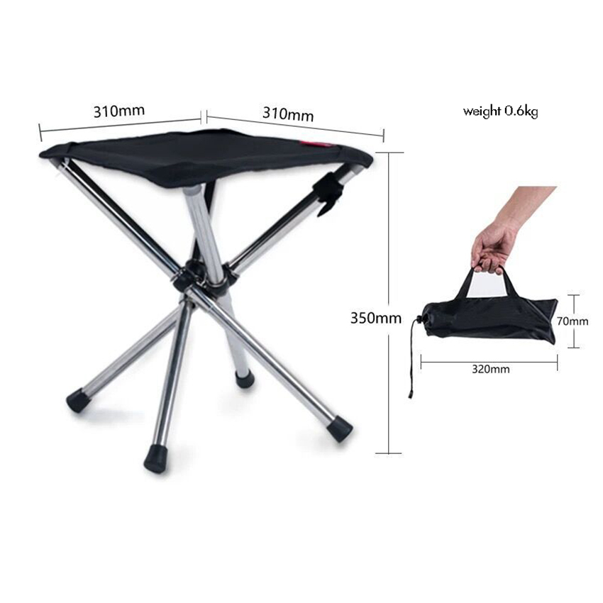 كرسي تخييم مدمج وخفيف الوزن، ك - مراجعة Outdoor Hunting Chair وسعره