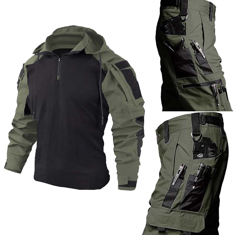 طقم زي عسكري تكتيكي: قميص ضفدع - مراجعة Hunting Outdoor Clothing وسعره