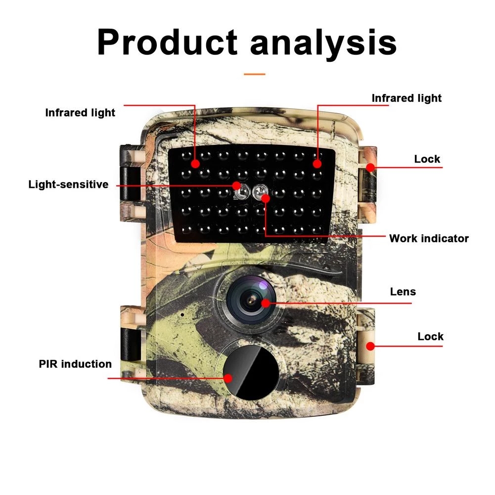 درب صغير كاميرا الصيد PIR الاس - مراجعة Outdoor Hunting Camera Wireless وسعره
