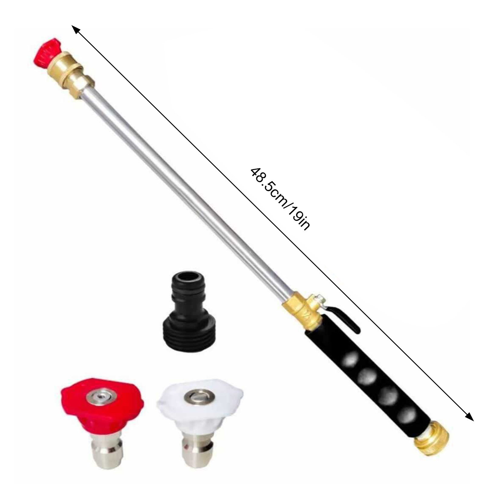 مسدس ماء عالي الضغط مع فوهتين  - مراجعة Gun Cleaning Rod وسعره