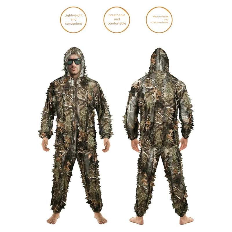 بدلة صيد صيفية بنمط التمويه ال - مراجعة Hunting Outdoor Clothing وسعره