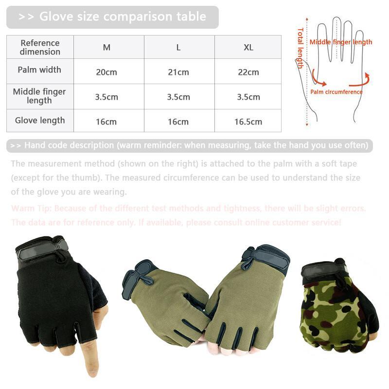 قفازات تكتيكية بنصف إصبع لركوب - مراجعة Outdoor Hunting Bike وسعره