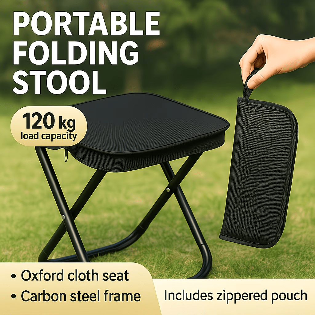 كرسي محمول قابل للطي خفيف الوز - مراجعة Outdoor Hunting Chair وسعره