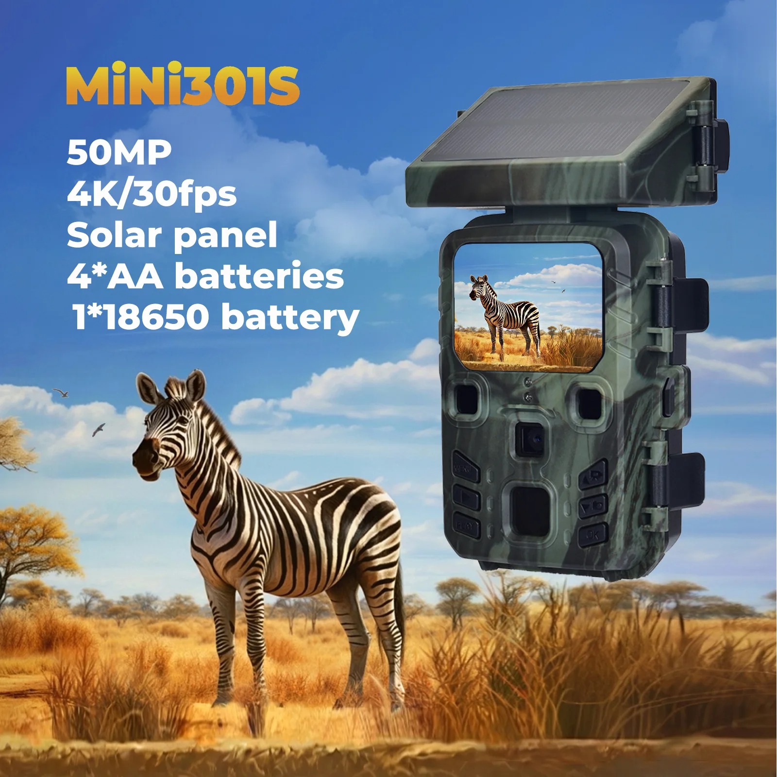 كاميرا لاسلكية 4K بدقة 50 ميجا - مراجعة Outdoor Hunting Camera Wireless وسعره