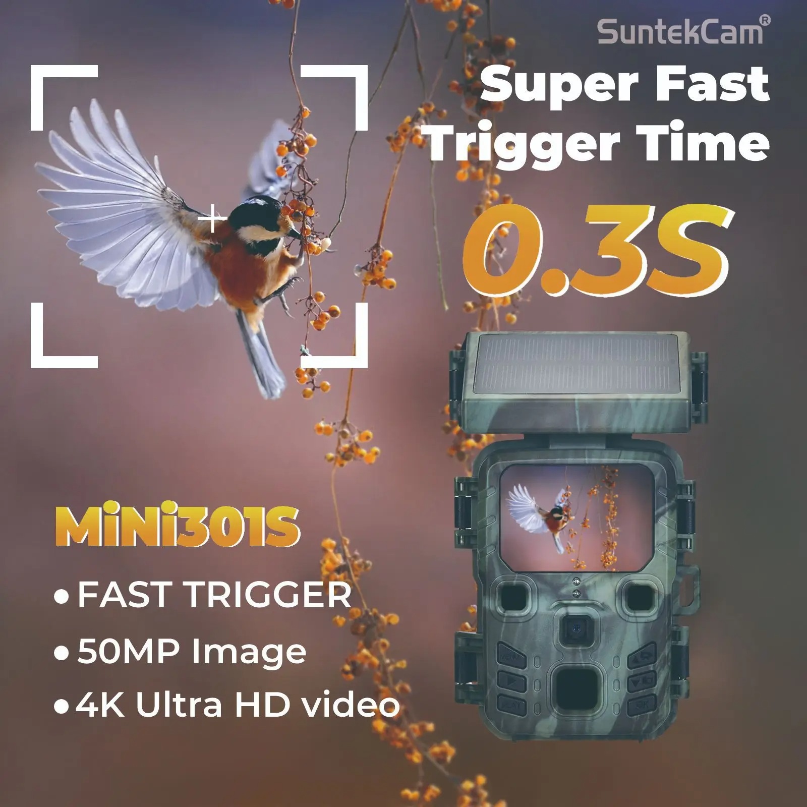كاميرا لاسلكية 4K بدقة 50 ميجا - مراجعة Outdoor Hunting Camera Wireless وسعره