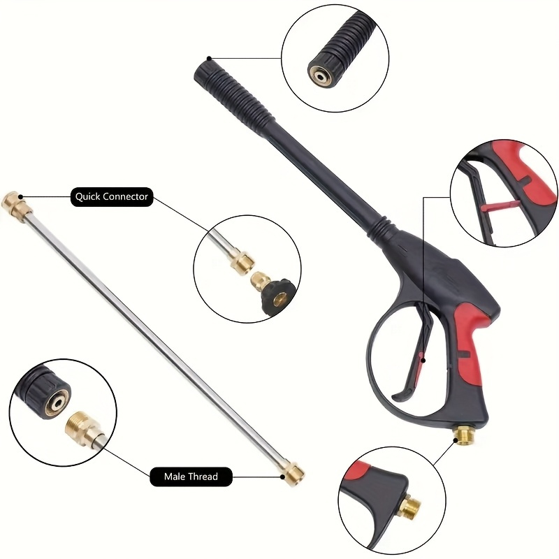 مسدس غسيل السيارات المحمول عال - مراجعة Gun Cleaning Rod وسعره