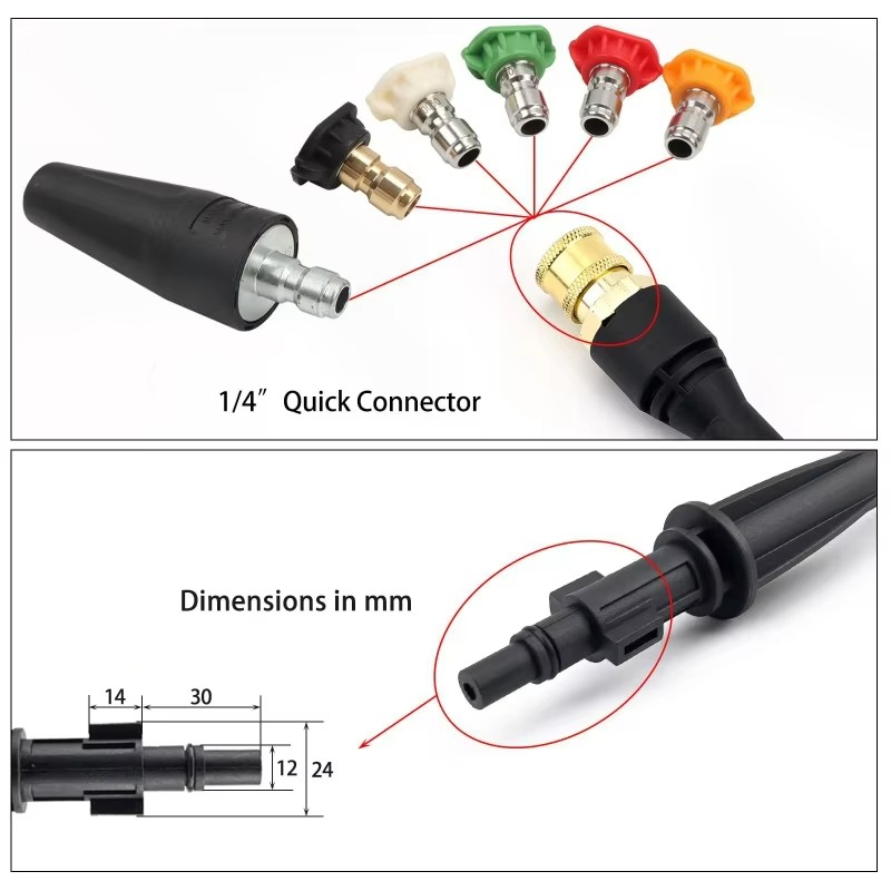 Glb ل 1/4 الروتاري لوتس فوهة ا - مراجعة Gun Cleaning Rod وسعره